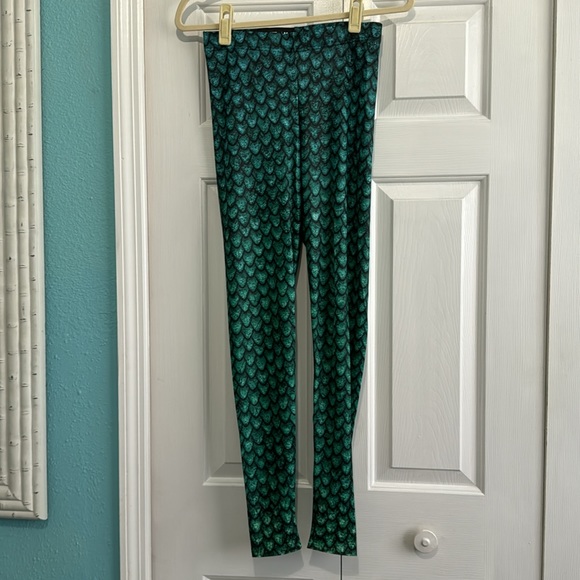 BlackMilk Game of Thrones Green Rhaegal Dragon Egg High Waisted Legging Medium - Picture 2 of 3